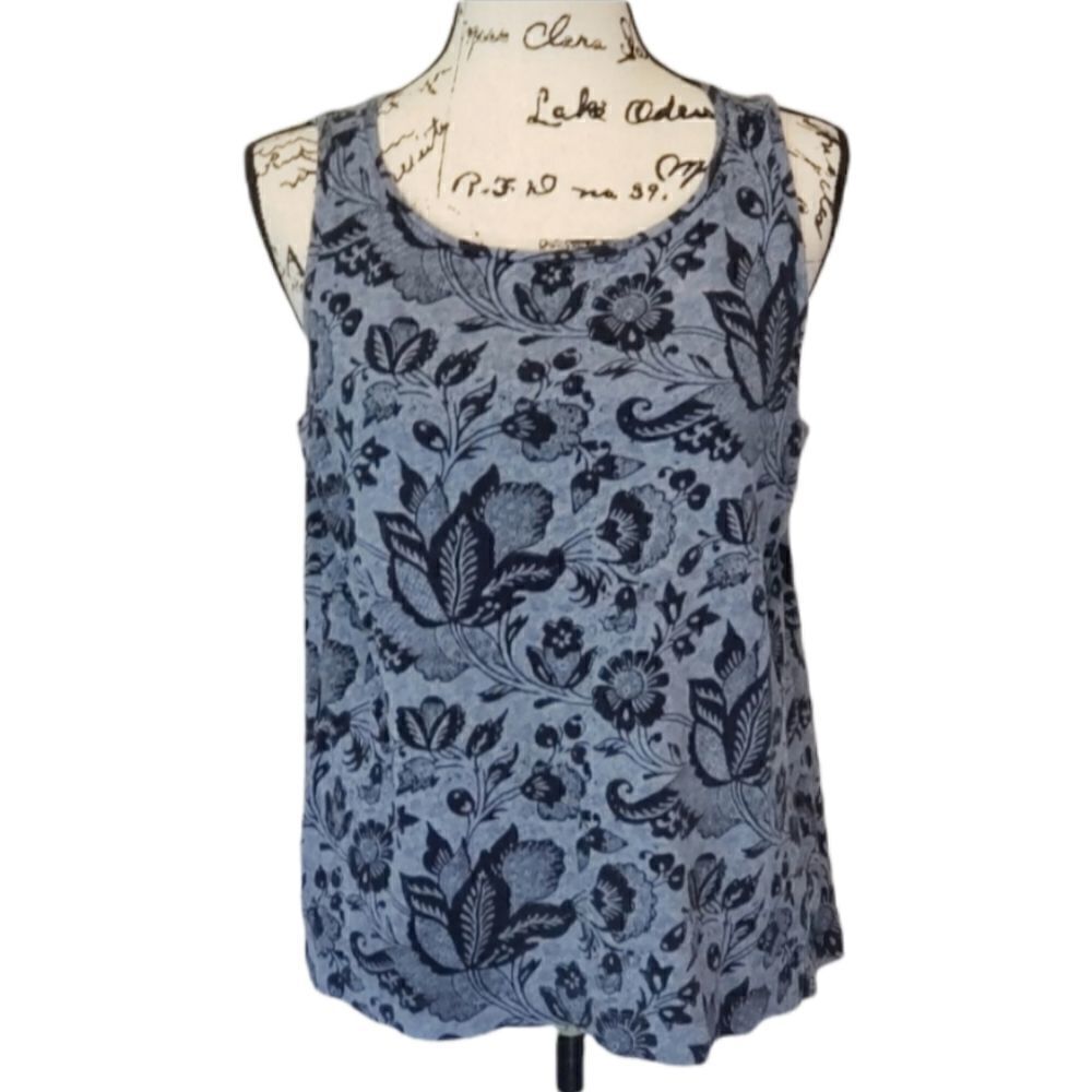 Loft vintage flowered soft tank